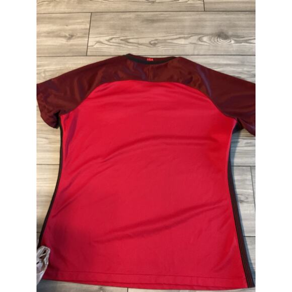 Nike Dri-Fit Team USA National Team Soccer Jersey Womens XL Red V-Neck 2017 - Picture 3 of 4